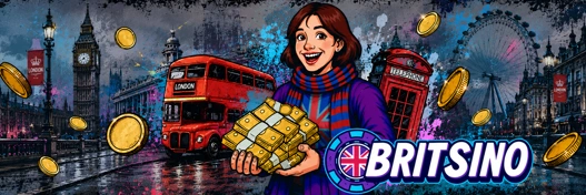 Britsino casino welcome offer banner